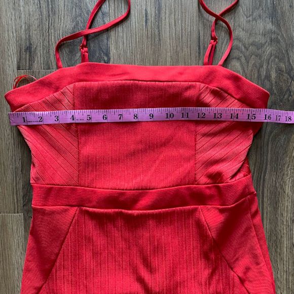 NWT ASOS Bodycon Spaghetti Strap Midi Dress 10 - Picture 6 of 6